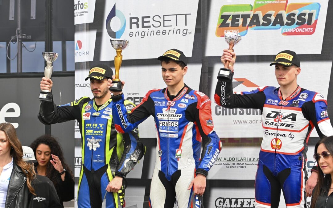 Coppa Italia Velocità Round 1: Super weekend per Edoardo Aquilano e il Team Rosso e Nero!