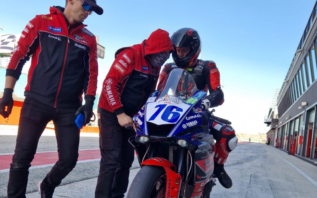 Giornata di test al Misano World Circuit per Fabio Zamboni!