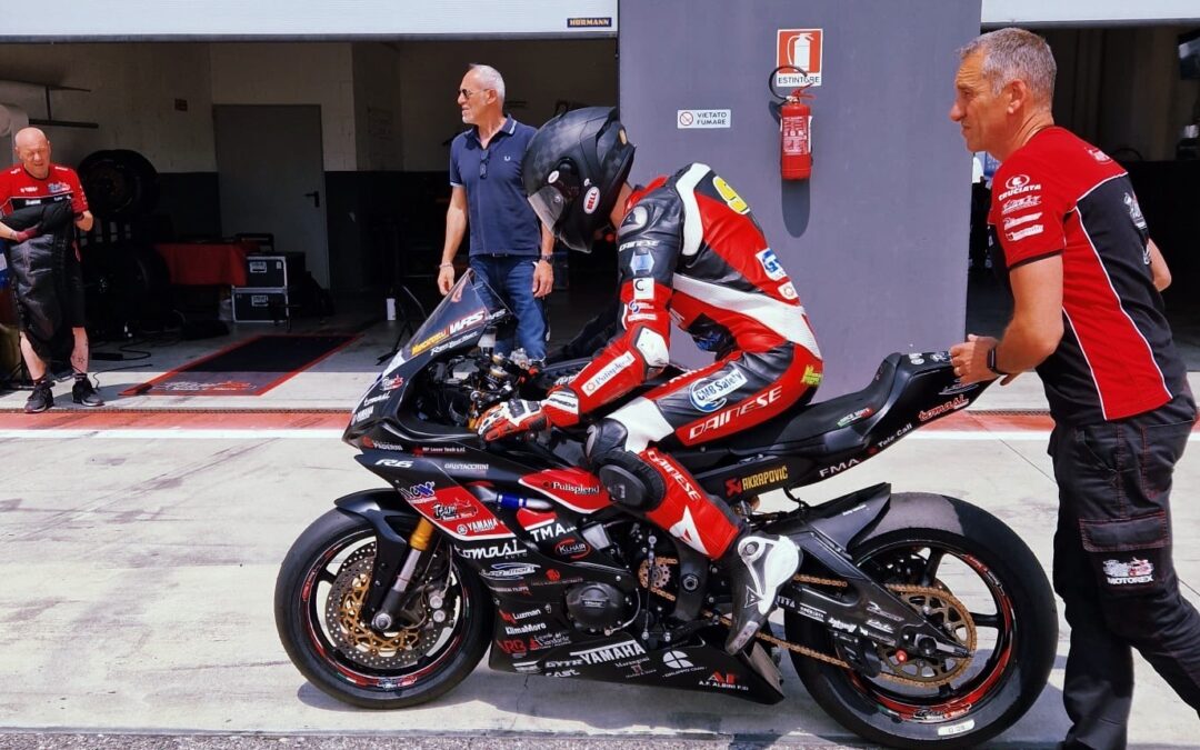 Giornata di Test al Cremona Circuit per Roberto Mercandelli!