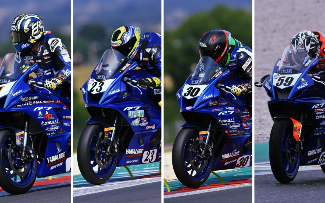 La Yamaha R7 Cup incrocia il mondiale SBK a Imola!