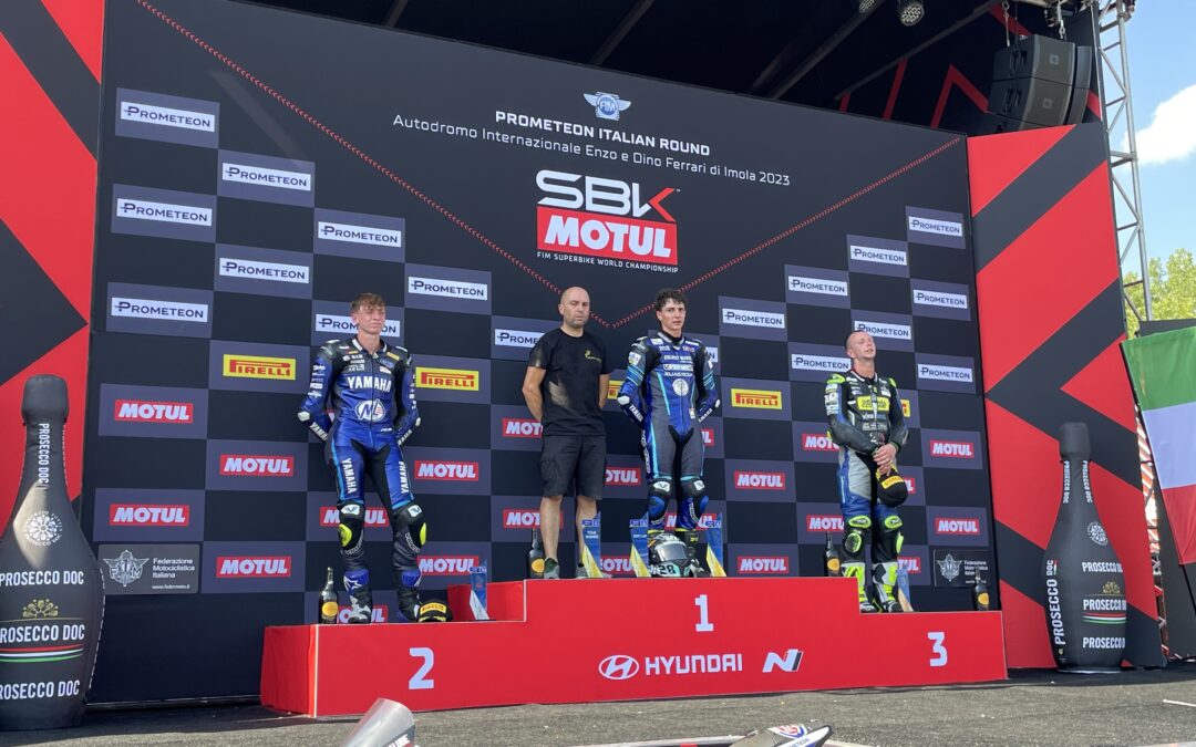 Yamaha R7 Cup Imola: Solido weekend per il Team Rosso e Nero