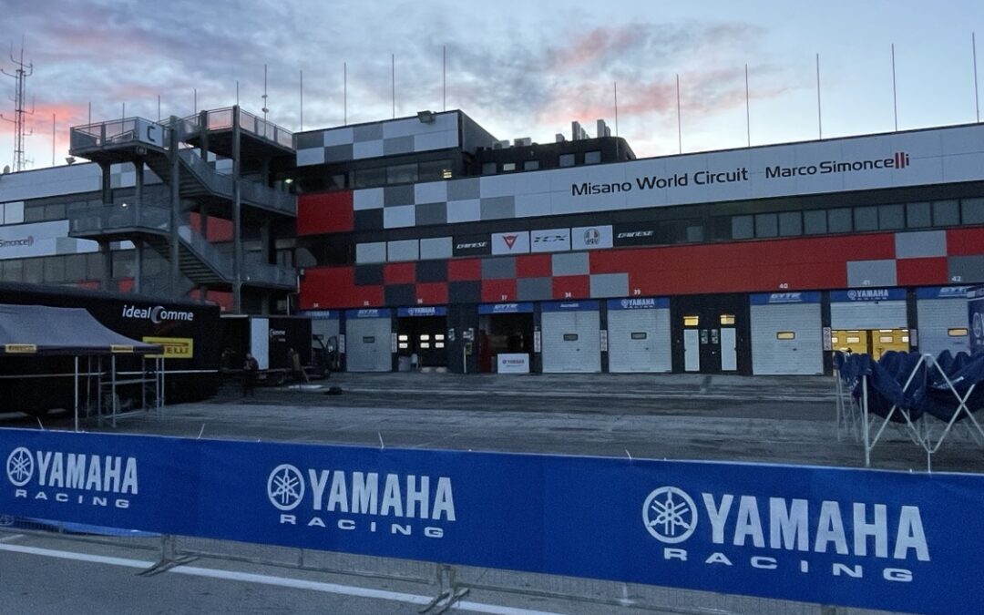 Team Rosso e Nero in pista a Misano per il Yamaha Blue Racing Day
