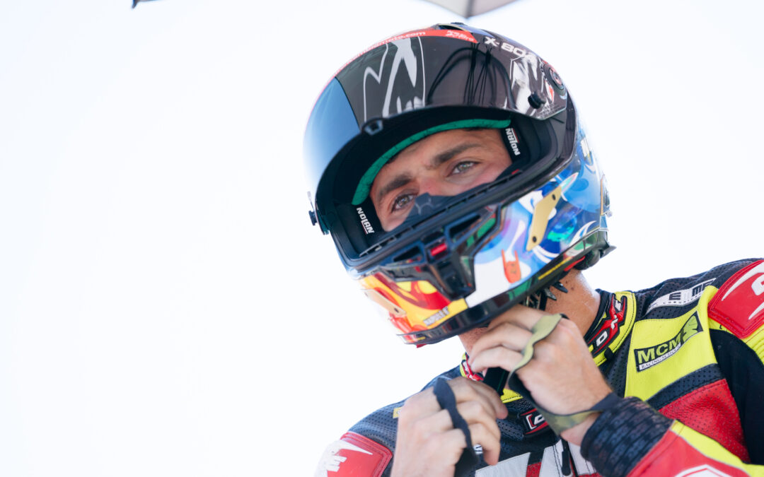 Luigi Montella si infortuna in Gara 1 a Vallelunga 