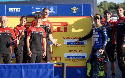 Devis Bergamini Pole spaziale a Vallelunga, 3°Manuel Rocca.