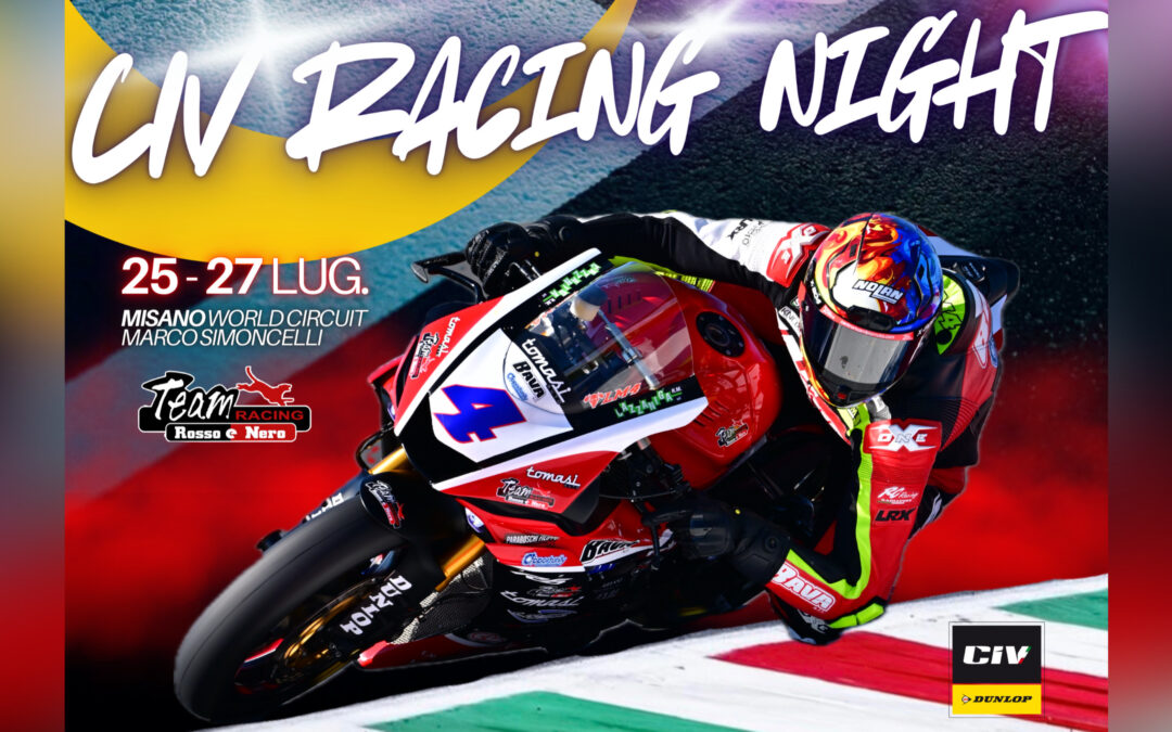 CIV RACING NIGHT 2025: Riflettori accesi a Misano