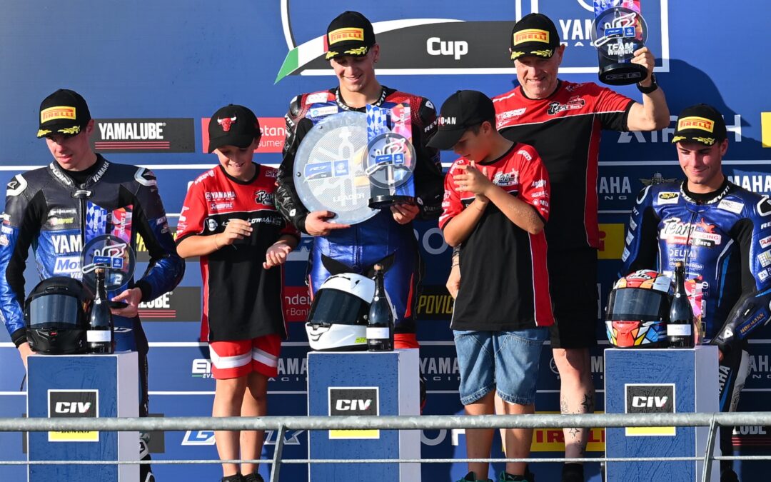 YAMAHA R7 CUP, IL TEAM ROSSO E NERO PROTAGONISTA A CREMONA